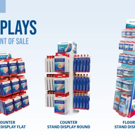 FRESCO - COUNTER STAND DISPLAY ROUND (12 RACKS)